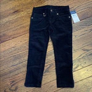 Ralph Lauren**Corduroy black pants for girl NWT